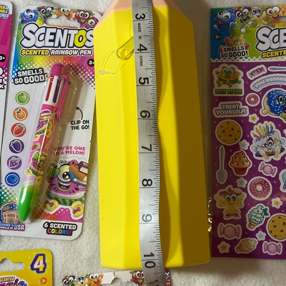 Scentos  SCRIBZ Stationery  Sticker Bundle Scented Pens Stickers Erasers & More - Picture 2 of 7